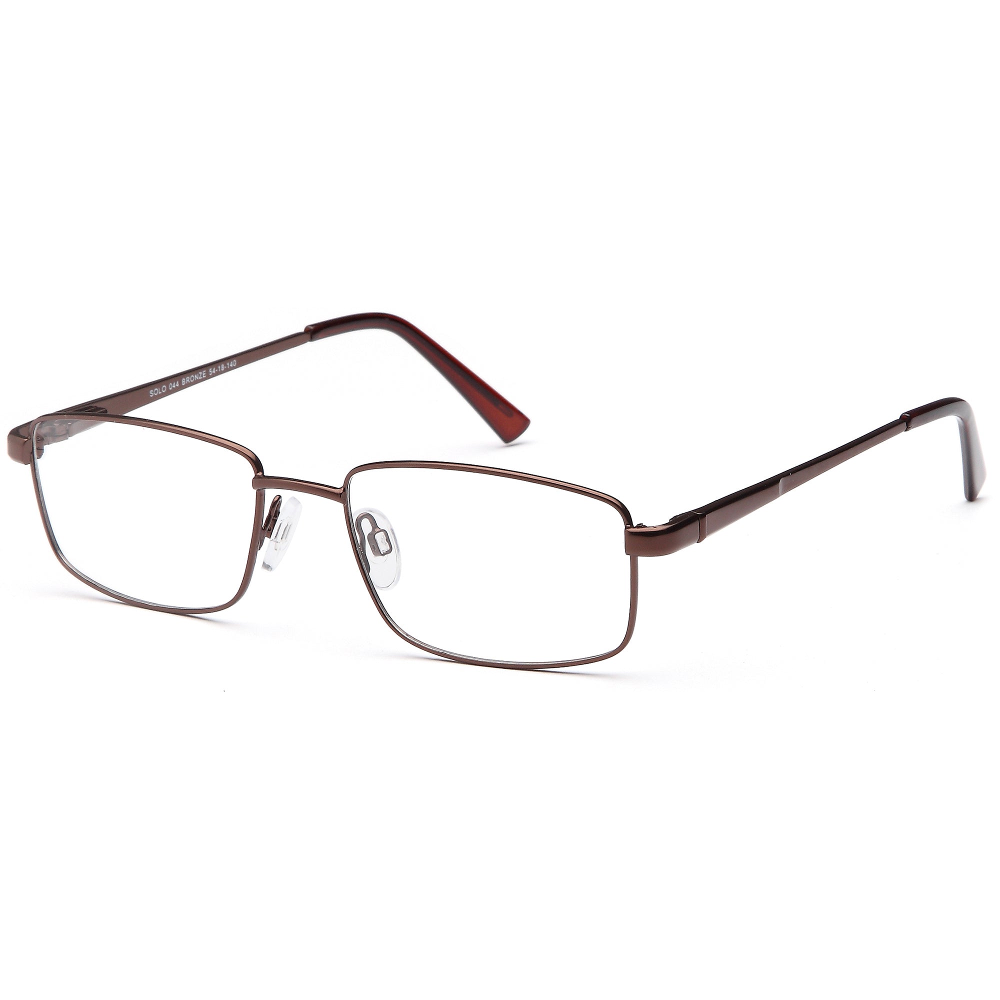 Solo SOLO 044 Bronze Metal Glasses – Men Full Rim Eyewear