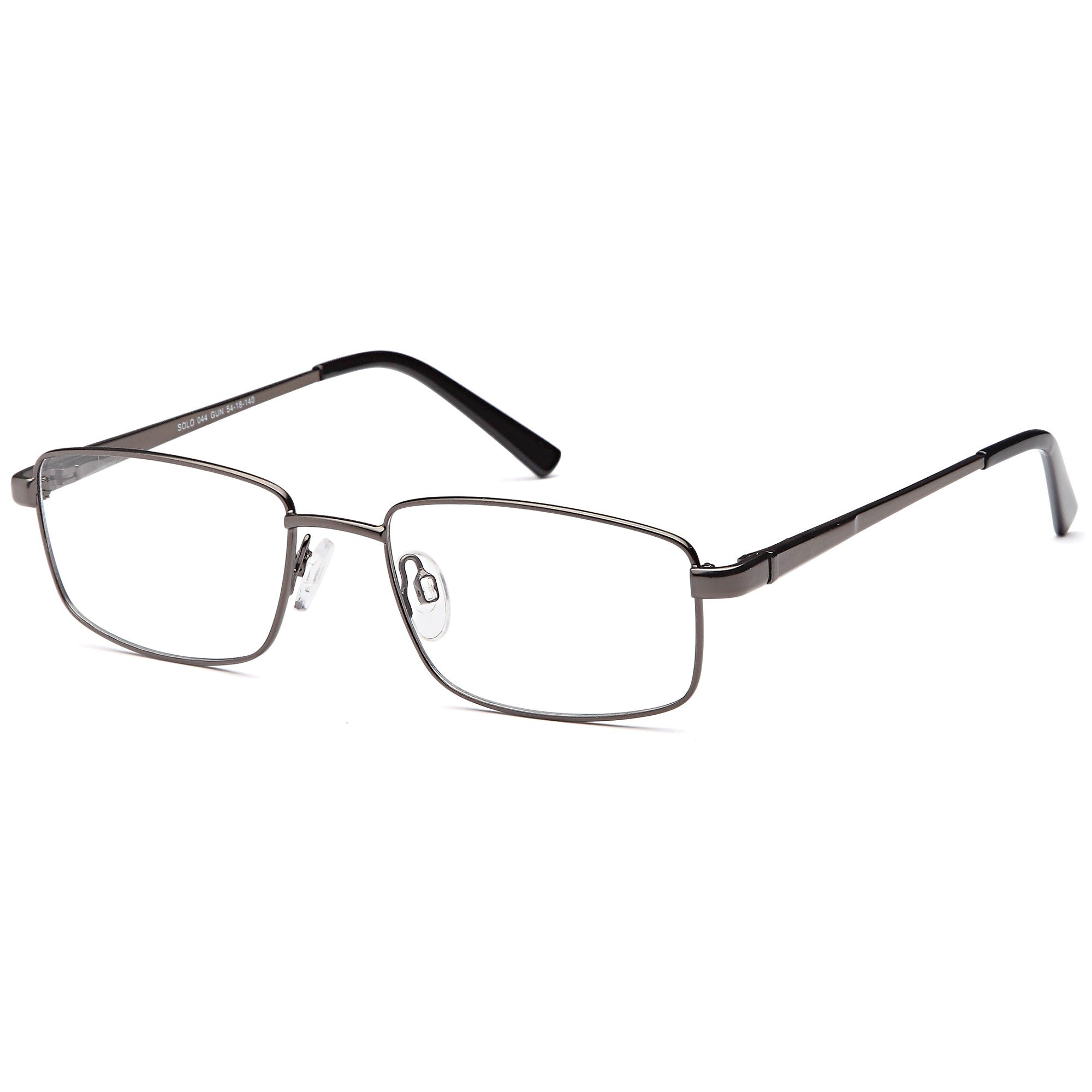 Solo SOLO 044 Gun Metal Glasses – Men Full Rim Eyewear