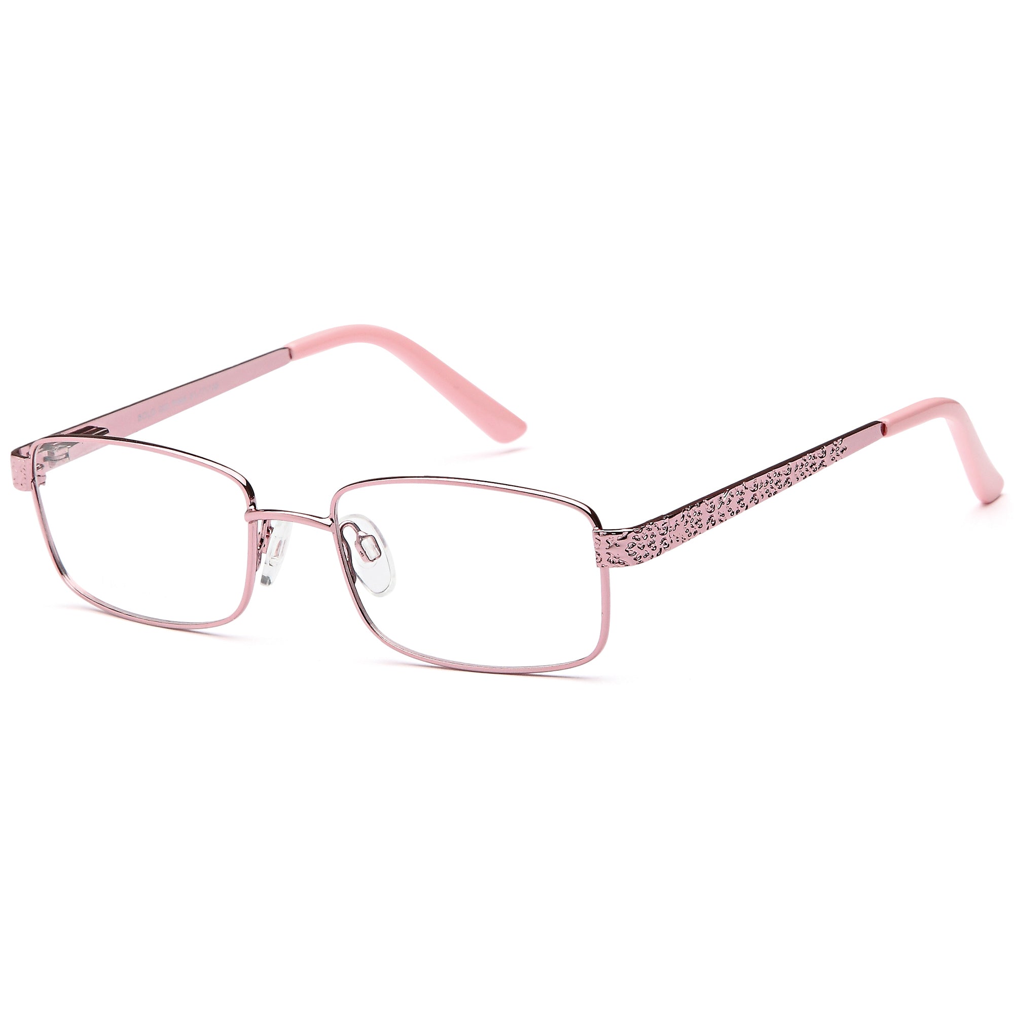 Solo SOLO 220 Pink Metal Glasses – Women Full Rim Eyewear