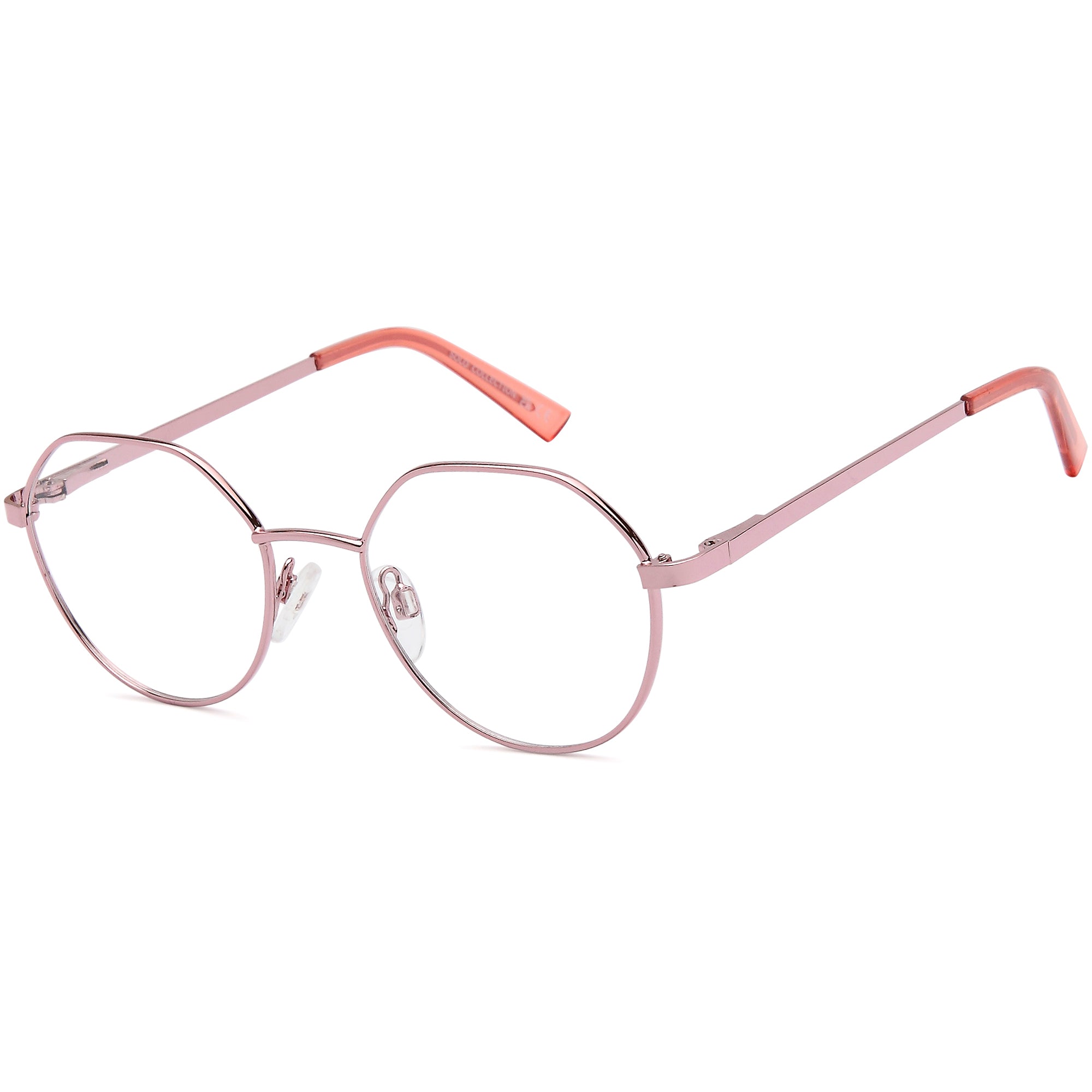 Solo SOLO 230 Pink Metal Glasses – Women Full Rim Eyewear