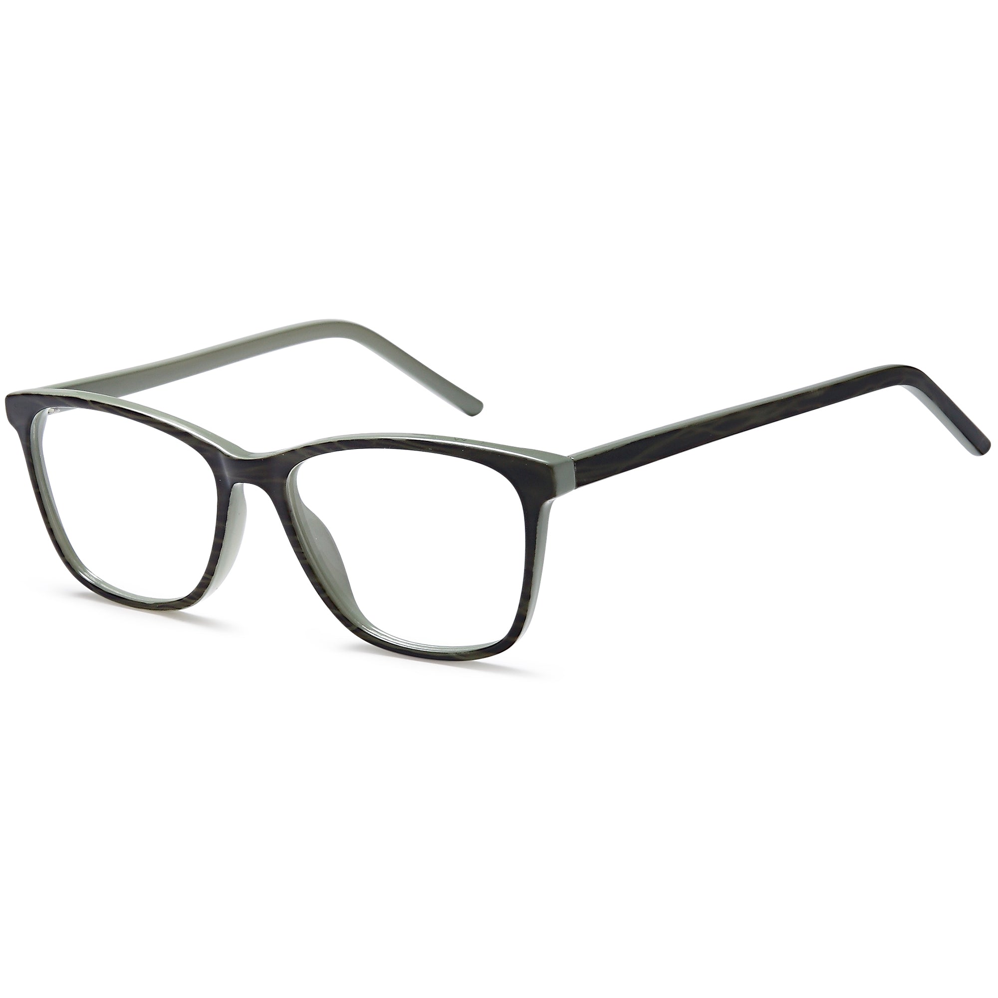 Solo SOLO 827 Green Plastic Glasses – Women Full Rim Eyewear