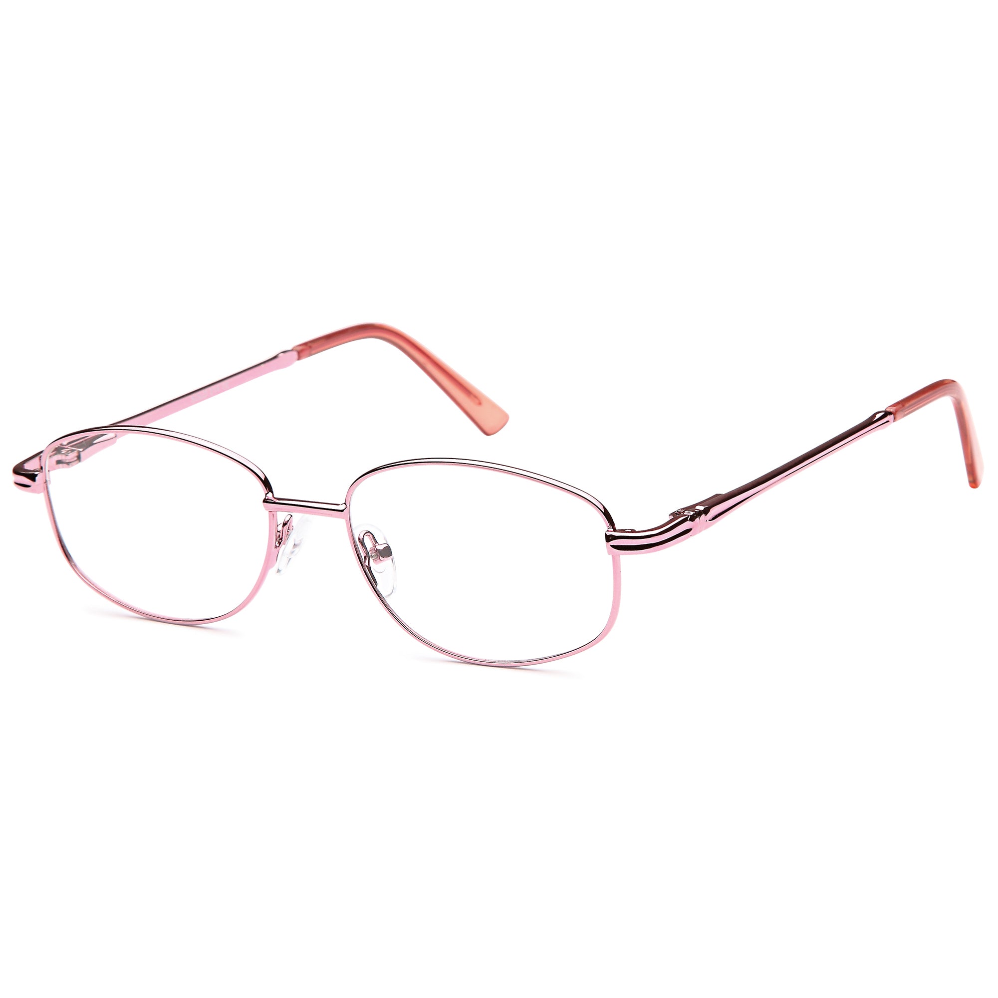 Solo SOLO 214 Pink Metal Glasses – Women Full Rim Eyewear