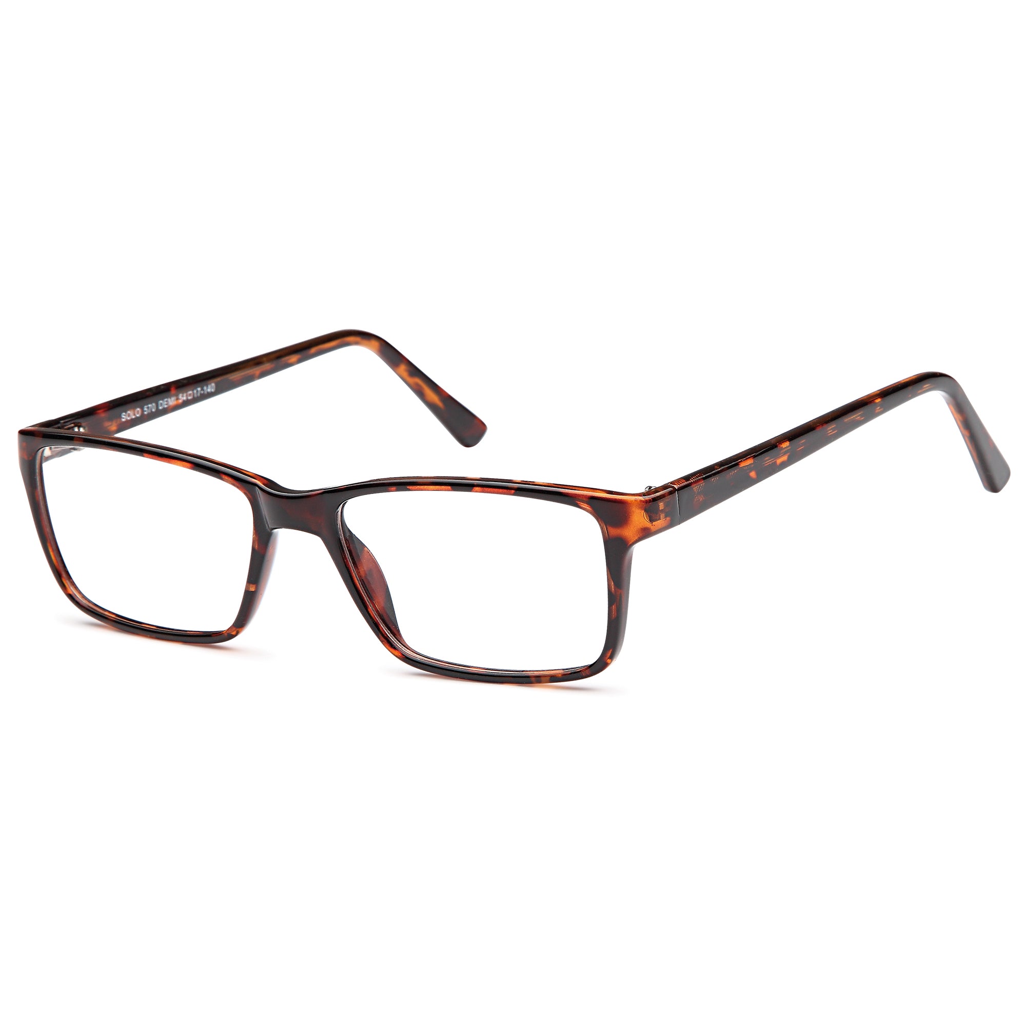 Solo SOLO 570 Demi Plastic Glasses – Men Full Rim Eyewear