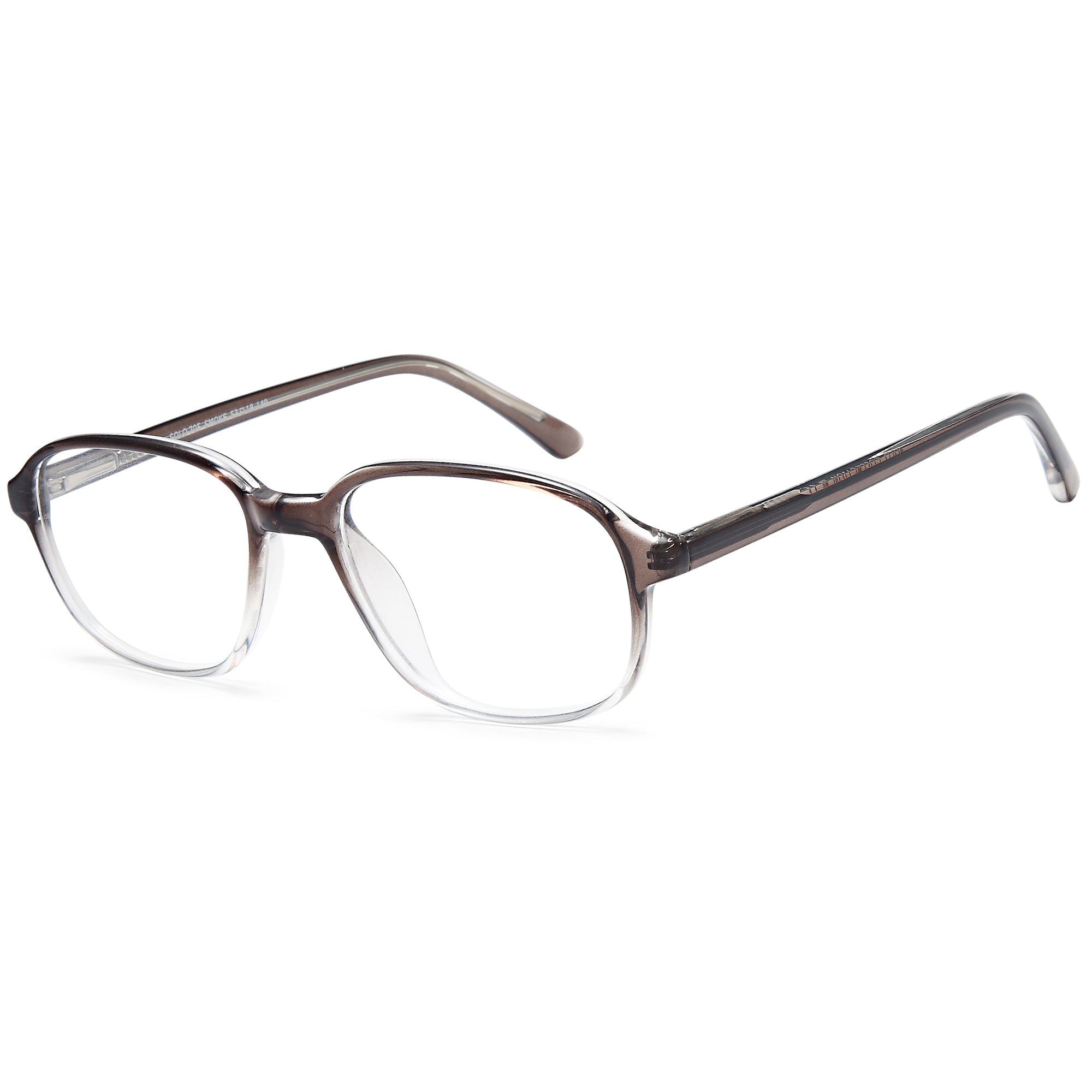 Solo SOLO 705 Smoke Plastic Glasses – Men Full Rim Eyewear