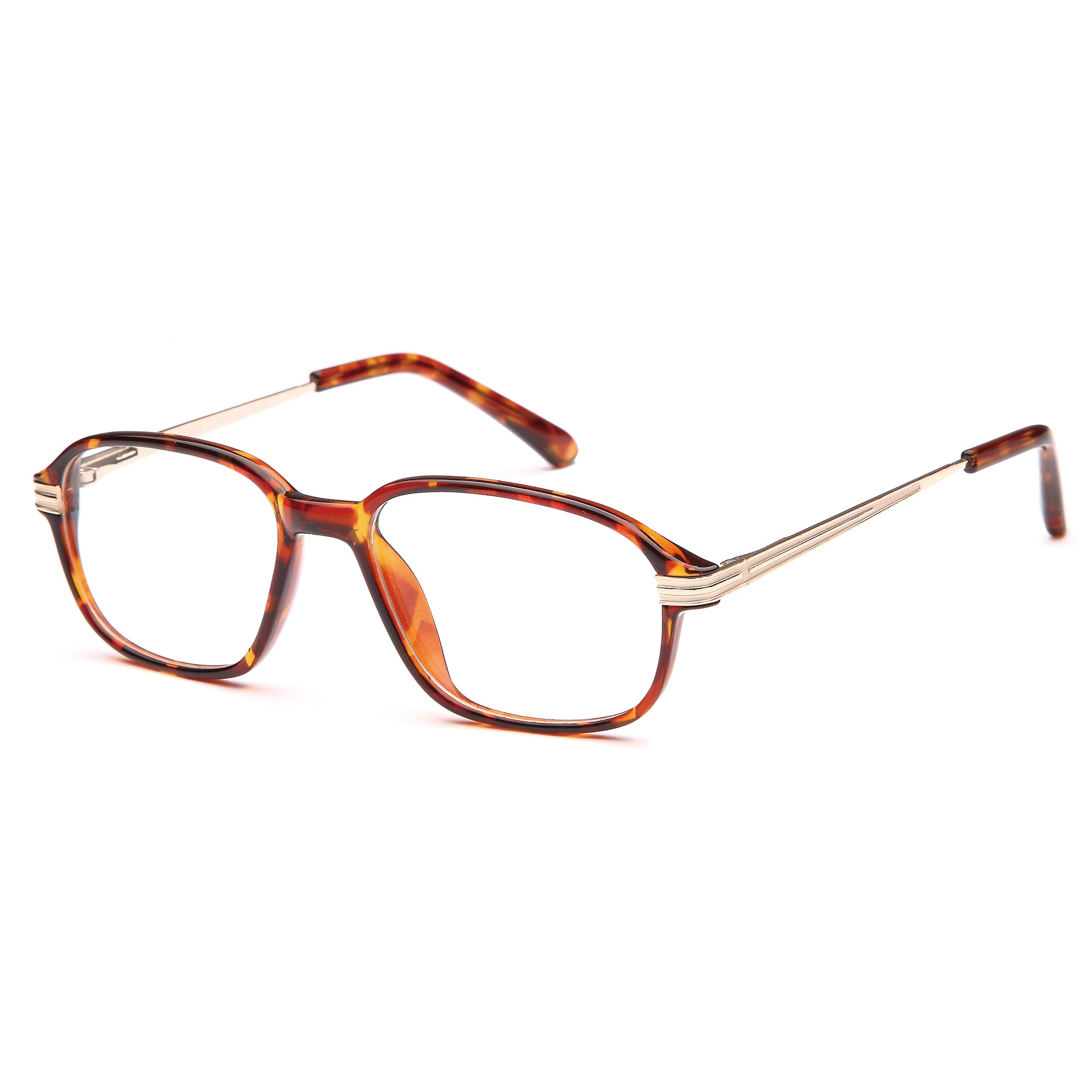 Solo SOLO GP3045 Havana Plastic Glasses – Men Full Rim Eyewear