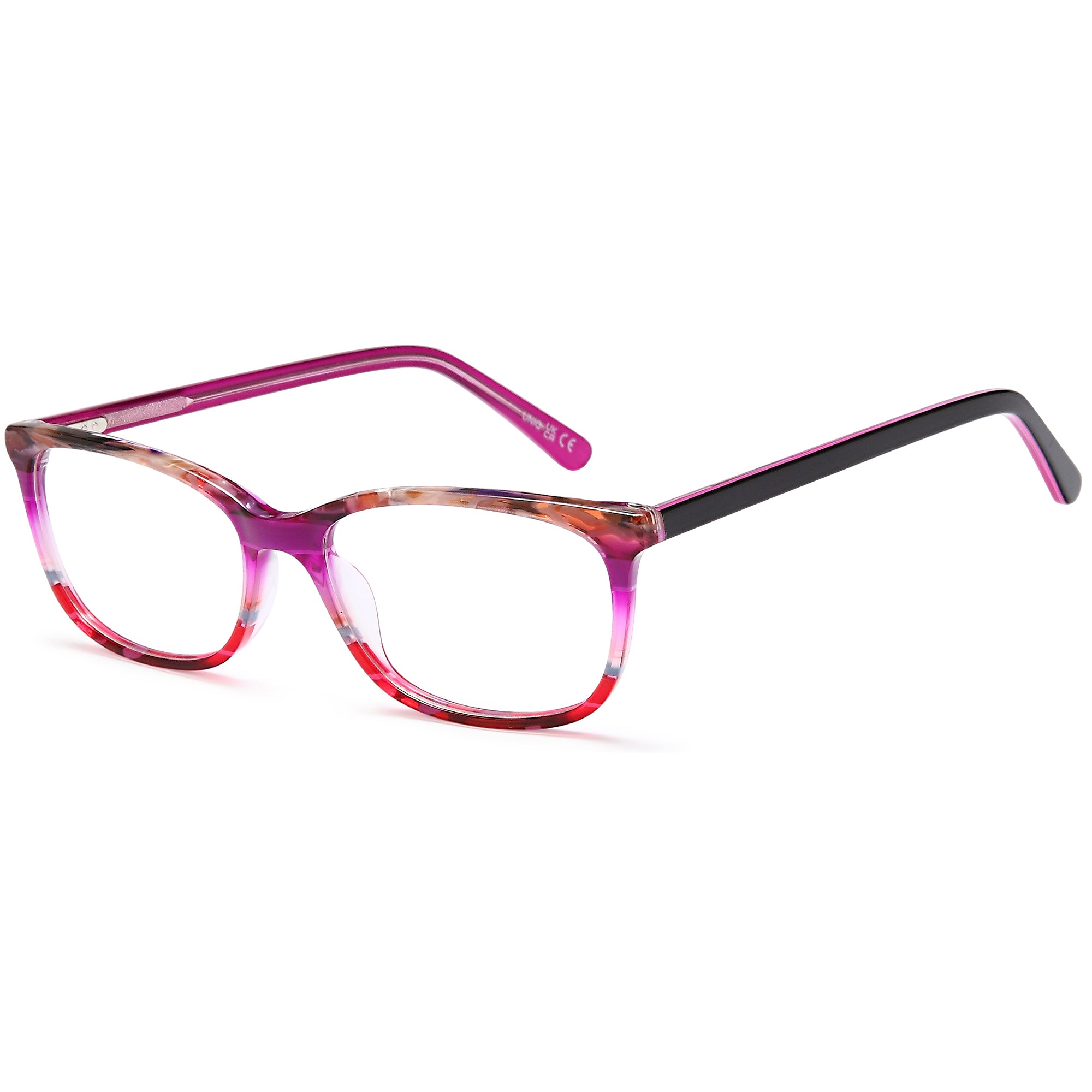 Uniq UN7102 Pink Square Plastic Glasses – Women Full Rim Eyewear