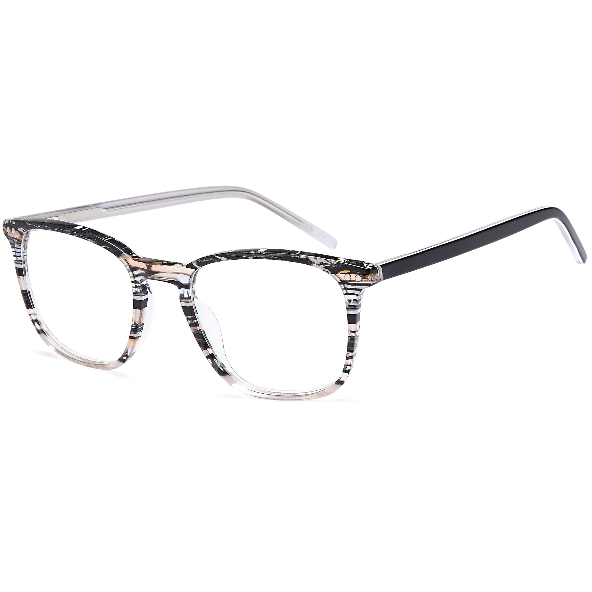 Uniq UN7103 White Round Plastic Glasses – Unisex Full Rim Eyewear