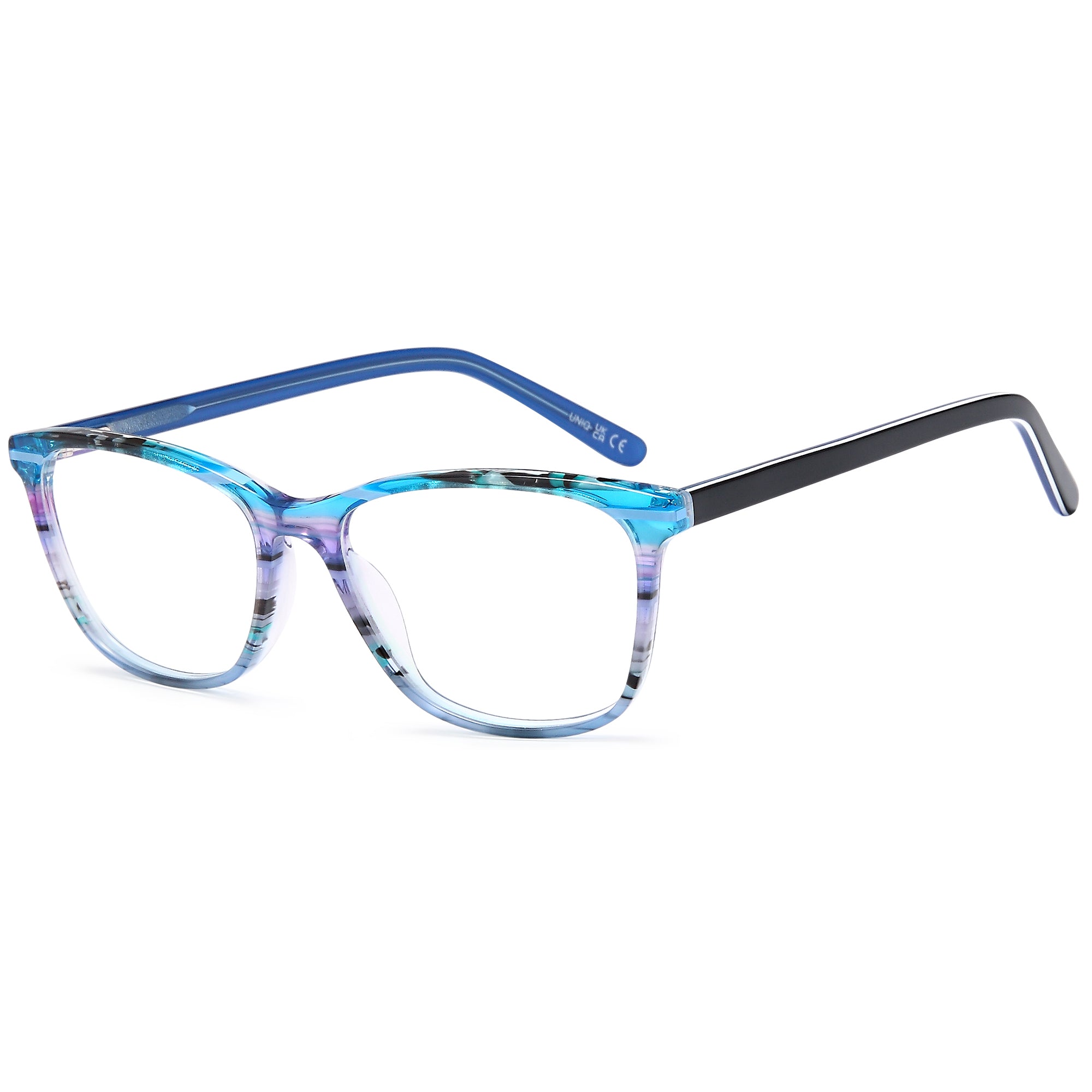 Uniq UN7109 Blue Square Plastic Glasses – Women Full Rim Eyewear