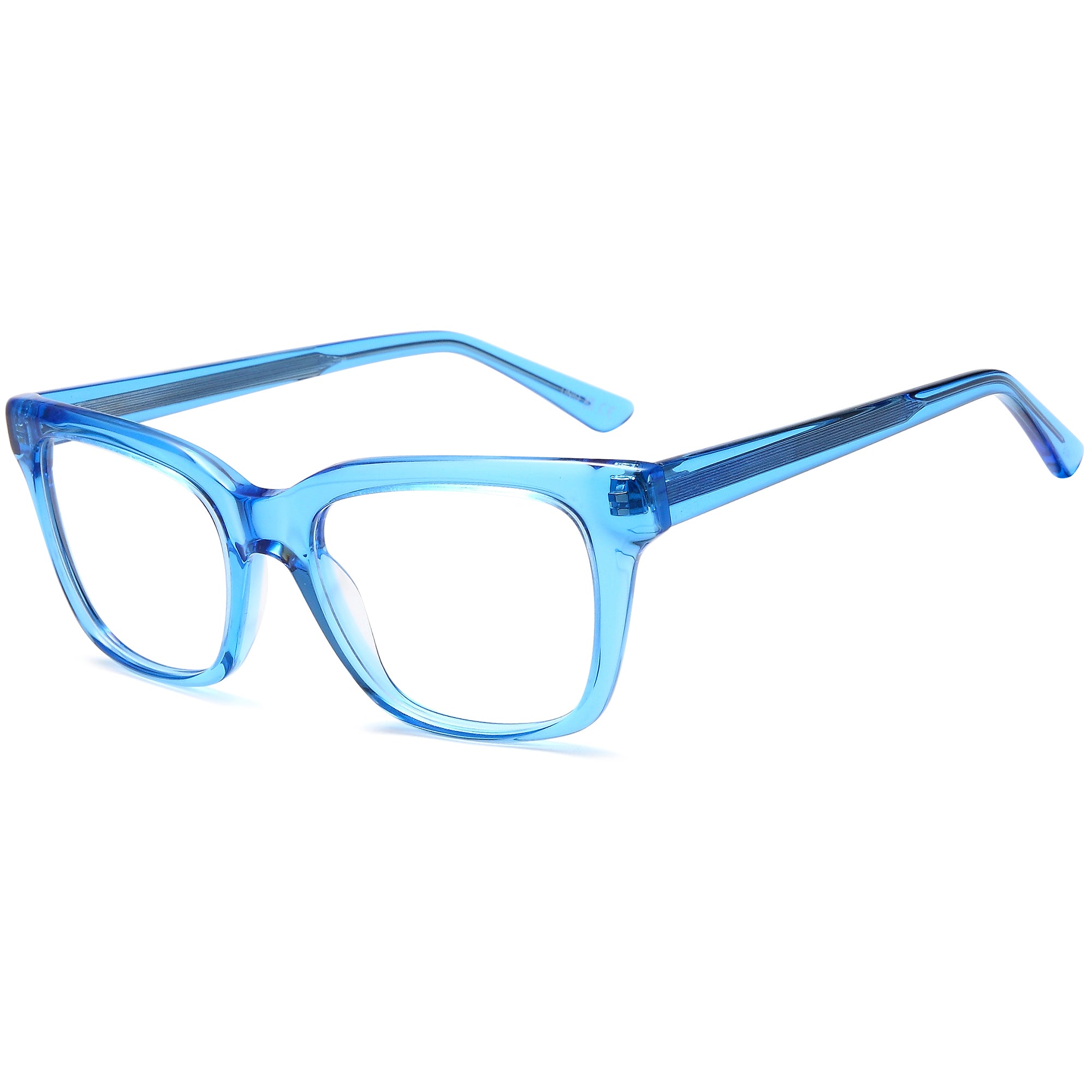 Uniq UN7111 Blue Square Plastic Glasses – Women Full Rim Eyewear