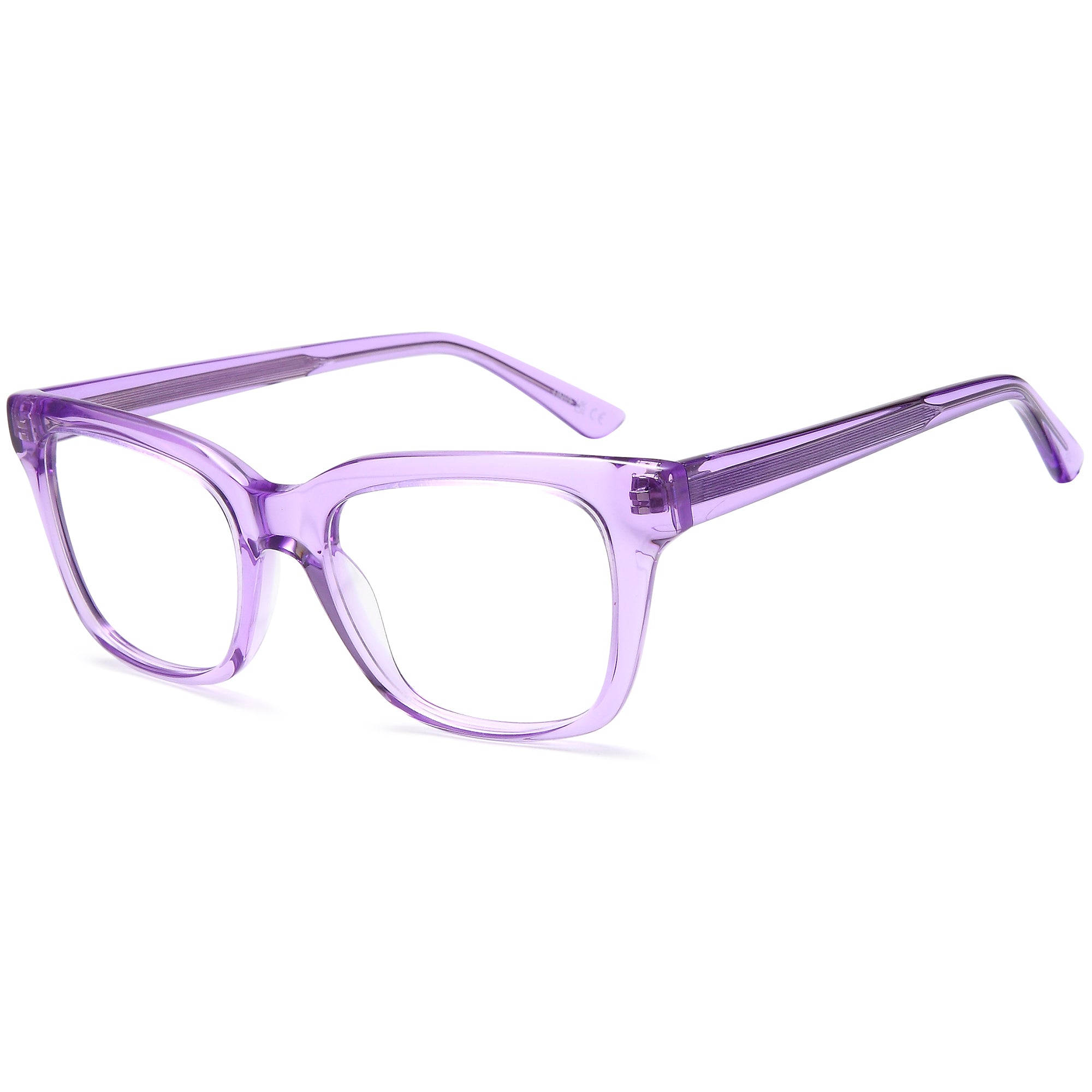 Uniq UN7111 Purple Square Plastic Glasses – Women Full Rim Eyewear