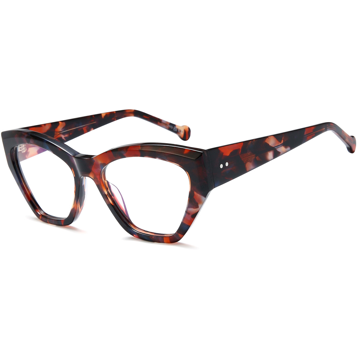 UNIQ UN7115 Brown Oval Plastic Glasses – Women Full Rim Eyewear