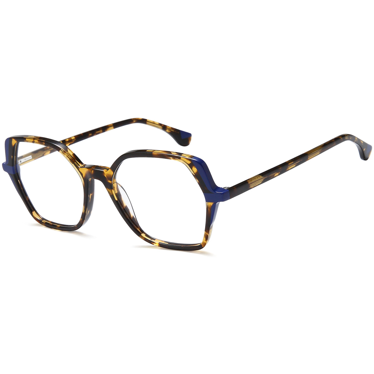 UNIQ UN7118 Blonde Square Plastic Glasses – Unisex Full Rim Eyewear