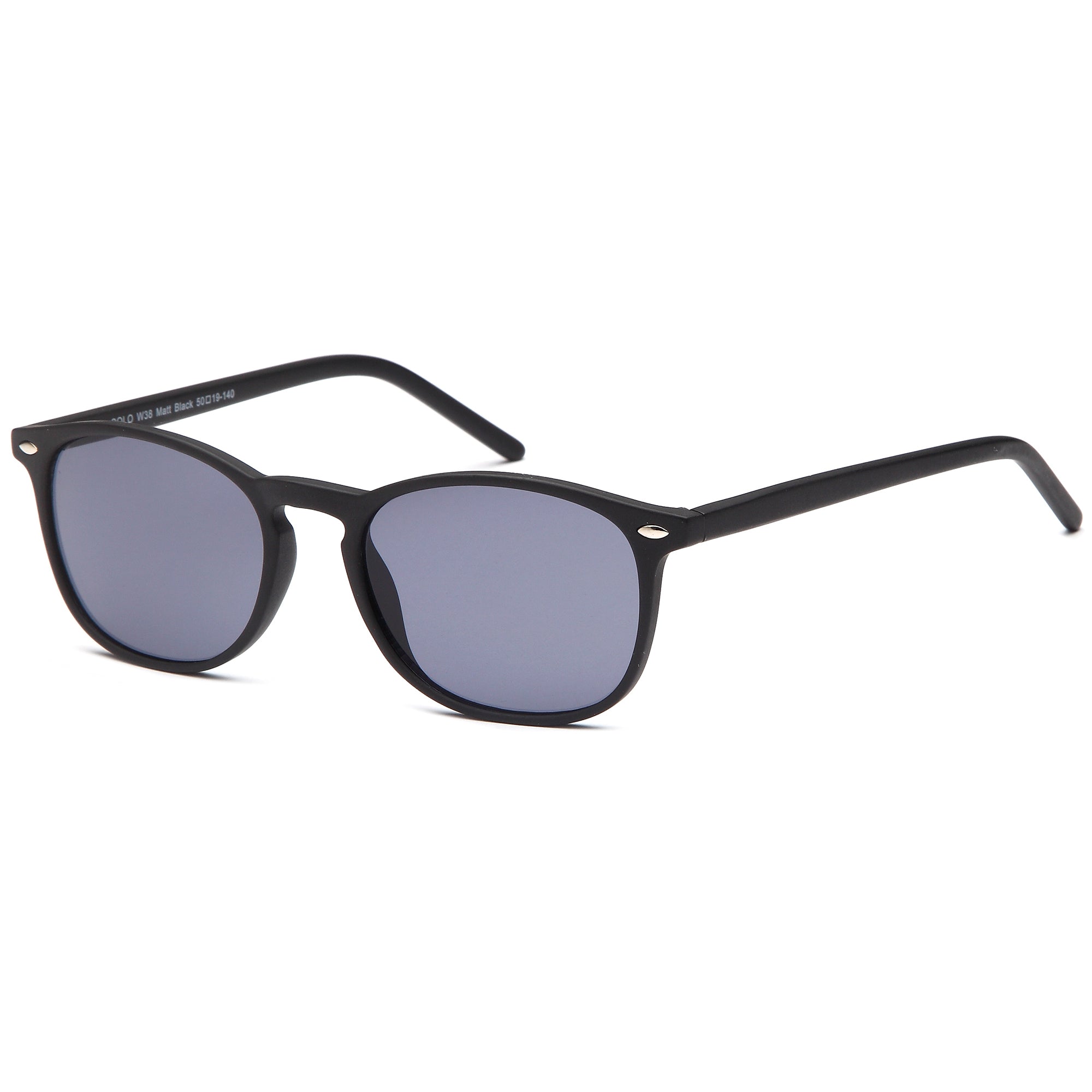 Solo Sun SUN38 Matt Plastic Glasses – Unisex Full Rim Eyewear