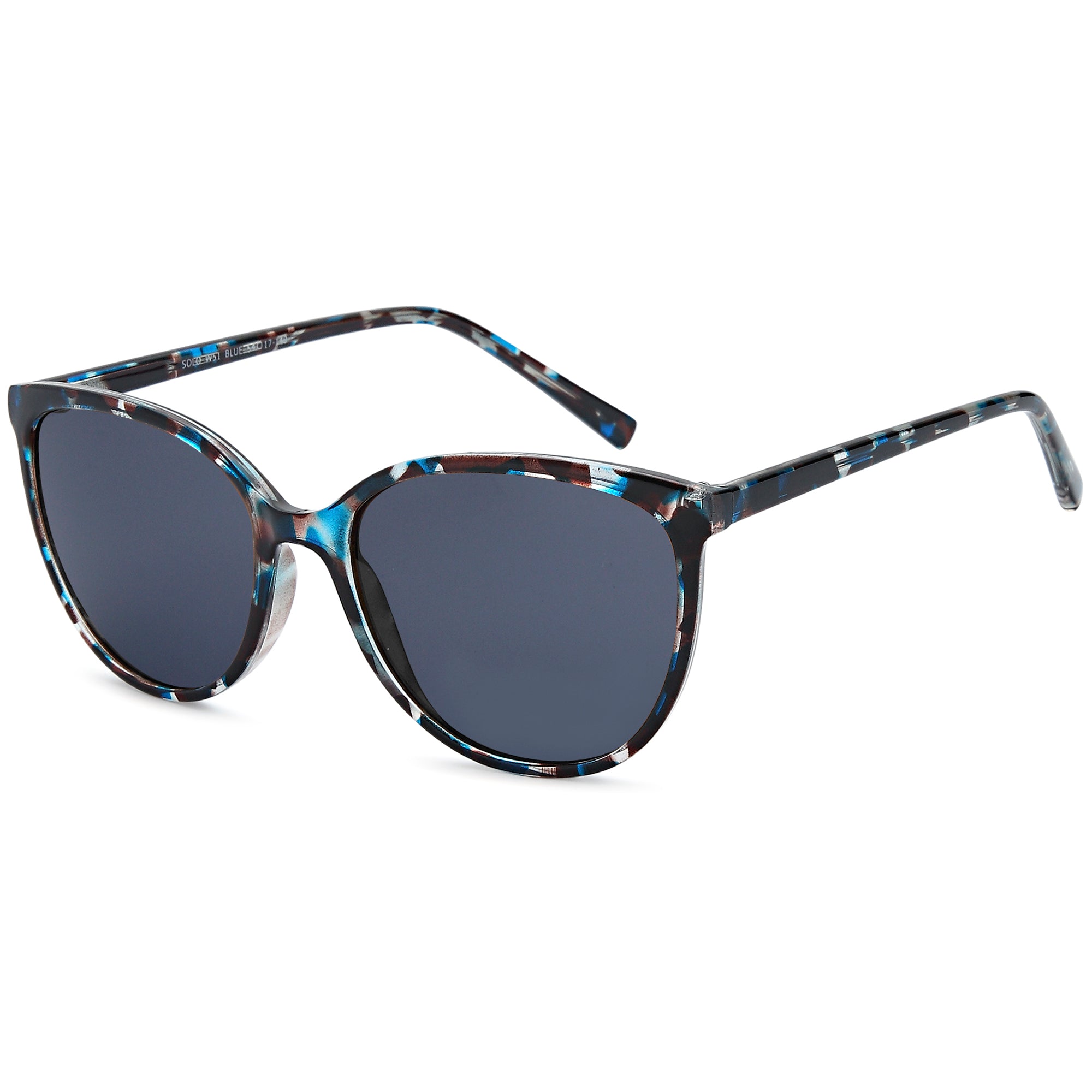 Solo Sun SUN51 Blue Plastic Glasses – Women Full Rim Eyewear