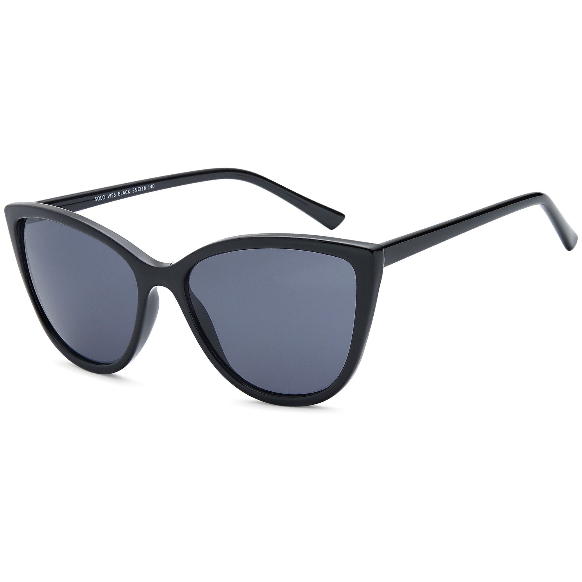 Solo Sun SUN55 Black Plastic Glasses – Women Full Rim Eyewear